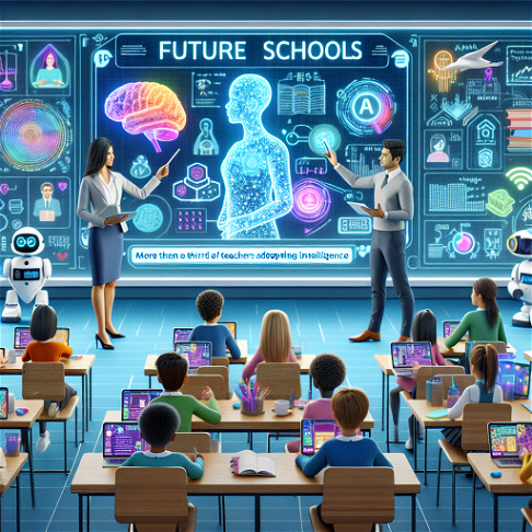 Scuole del Futuro: Oltre un terzo degli insegnanti adotta l'Intelligenza Artificiale!
